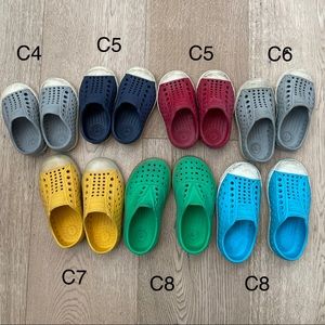Native Shoes Bundle sizes C4-C8